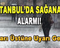 İstanbul’da Sağanak Alarmı! Uyarı Üstüne Uyarı Geldi