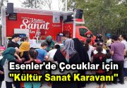 Esenler Belediyesi tarafından kültür sanat etkinlikleri devam ediyor. Esenlerli çocuklar