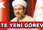 Diyanet İşleri Başkanlığı görevinden ayrılan Mehmet Görmez’in yeni görevi… Diyanet