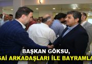 Esenler Belediye Başkanı Mehmet Tevfik Göksu, kaymakamlık ve belediye personelinin