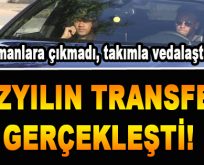 Yüzyılın Transferi Gerçekleşti! İdmana katılmadı, takımla vedalaştı..