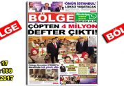 BÖLGE GAZETESİ , YIL:17 , SAYI: 166 , ”EKİM-2017” 17