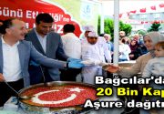 Bağcılar’da Aşure kazanı birlik ve beraberlik için kaynadı. Bağcılar Belediyesi