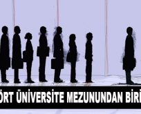 Her Dört Üniversite Mezunundan Biri İşsiz