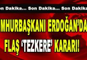 Tezkere Görüşmesine Erdoğan’da Katılacak Cumhurbaşkanı Recep Tayyip Erdoğan yarın ki