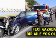 Park halindeki bir tıra arkadan çarpan otomobilde facia yaşandı. Aynı