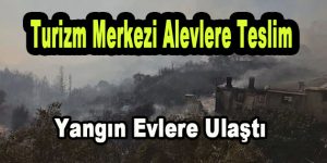 Turizm Merkezi Alevlere Teslim