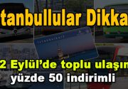 22 Eylül 2017 Cuma günü ‘Avrupa Hareketlilik Haftası’ dolayısıyla İstanbul’da