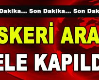 Askeri Araç Sele Kapıldı!