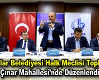 Bağcılar Belediyesi Halk Meclisi Toplantısı Çınar Mahallesi’nde düzenlendi