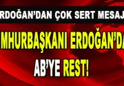 Cumhurbaşkanı Erdoğan’dan AB’ye Rest Cumhurbaşkanı Recep Tayyip Erdoğan’dan AB’ye rest…