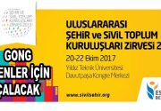 Esenler Yıldız Teknik Üniversitesi Davutpaşa kampüsünde düzenlenecek olan, Uluslararası Şehir