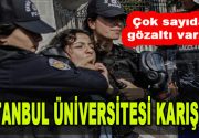 İstanbul Üniversitesi Karıştı! Çok Sayıda Gözaltı Var… İstanbul Üniversitesi karıştı!