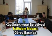 Küçükçekmece Belediyesi, iş arayan vatandaşlar ile iş veren vatandaşları bir