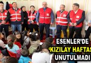 Kızılay Haftası münasebetiyle Esenler’de faaliyetlerini sürdüren “Dede Torun Yaşam Merkezi”ndeki