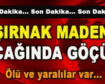 Şırnak Maden Ocağında Göçük