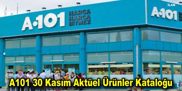 A101 30 Kasım Aktüel Ürünler Kataloğu