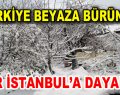 Türkiye beyaza büründü. Kar İstanbul’a dayandı