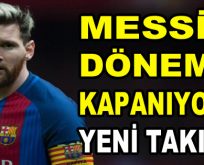 Messi Barcelona’dan ayrılıyor