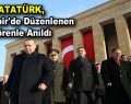 Atatürk, Antıkabir’de düzenlenen törenle anıldı
