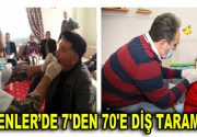 7’DEN 70’E DİŞ TARAMASI Esenler Dede-Torun Yaşam Merkezi’nde dede, nine