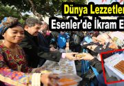 Esenler Belediyesi’nin “Dünyanın Lezzetleri Esenler’de” projesiyle uluslararası öğrenciler, kendi ülkelerinin