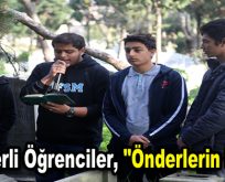 Esenlerli öğrenciler, “Önderlerin İzinde”
