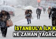 Soğuk havaların etkisini gösterdiği İstanbul’da beklenen kar yağışının bit türlü
