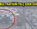 İstanbul trafiği felç oldu! Çekici yolu kapattı