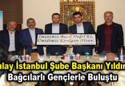 “Kızılay İstanbul Şube Başkanı Yıldırım,Bağcılarlı gençlerle buluştu” Kızılay İstanbul Şube