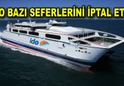 İstanbul Boğazında sis nedeniyle meydana gelen kısıtlı görüş nedeniyle İDO