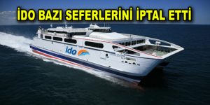 İDO bazı seferlerini iptal etti