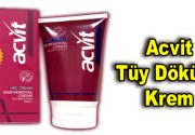 Acvit Tüy Dökücü Krem İstenmeyen tüyler genel olarak kadınların şikâyet