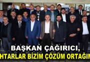 Çağırıcı: “Muhtarlar bizim çözüm ortağımız” Bağcılar Belediye Başkanı Lokman Çağırıcı