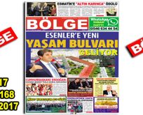 BÖLGE GAZETESİ , YIL:17 , SAYI: 168 , ”ARALIK-2017”