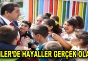 Esenler Belediyesi, ilçedeki çocukların hayallerini gerçeğe dönüştürmek için kolları sıvadı.
