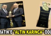 ESMATİK’E “ALTIN KARINCA” ÖDÜLÜ Esenler Belediyesi, ESMATİK Projesi ile ”Altın