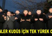 ESENLERLİ GENÇLER KUDÜS İÇİN TEK YÜREK Esenler’de binlerce genç, sabah