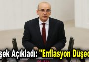 Başbakan Yardımcısı Mehmet Şimşek’den enflasyon açıklaması geldi. Şimşek, Aralık ayından
