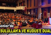 Esenler’de düzenlenen “Mevlid-i Şerif” programında, Resulullah’a naatlar, kaside ve salavatlar