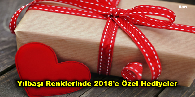 Yılbaşı Renklerinde 2018’e Özel Hediyeler