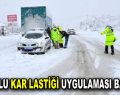 Zorunlu kar lastiği uygulaması başladı