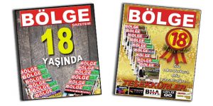 BÖLGE GAZETESİ 18 YAŞINDA!