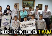 Esenlerli genç sporcular Wushu Şampiyonası’nda büyük başarı elde ettiler. Esenlerli 8