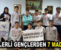 Esenler’in gençleri Wushu’da 7 madalya kazandı