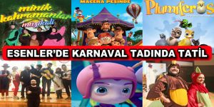 Esenler’de Karnaval Tadında Tatil