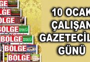 10 Ocak Çalışan Gazeteciler Günü Toplumumuzun aydınlatılması, bilinçlendirilmesi, talep ve