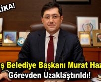 Beşiktaş Belediye Başkanı görevden uzaklaştırıldı!