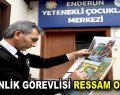 Güvenlik görevlisi resim öğrencilerini izleyerek ressam oldu