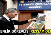 Güvenlik görevlisi resim öğrencilerini izleyerek ressam oldu Bağcılar Belediyesi Enderun